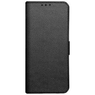 Just in Case Pu-Leder Book Hülle Schwarz Samsung Galaxy A24