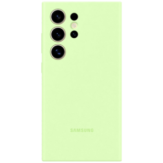 Samsung Silikon Back Cover Grün Samsung Galaxy S24 Ultra