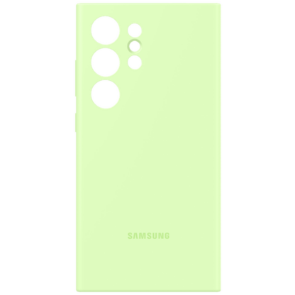 Samsung Silikon Back Cover Grün Samsung Galaxy S24 Ultra - Image 4