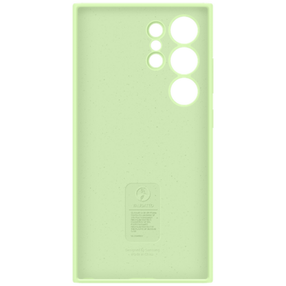 Samsung Silikon Back Cover Grün Samsung Galaxy S24 Ultra - Image 5