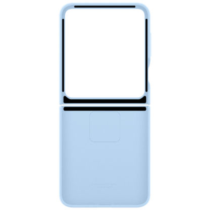 Samsung Silikon Back Cover mit Ring Blau Samsung Galaxy Z Flip 6 - Image 6