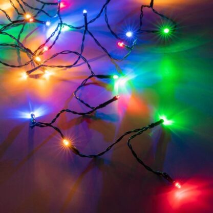 Lichterkette 48 LED bunt innen/aussen