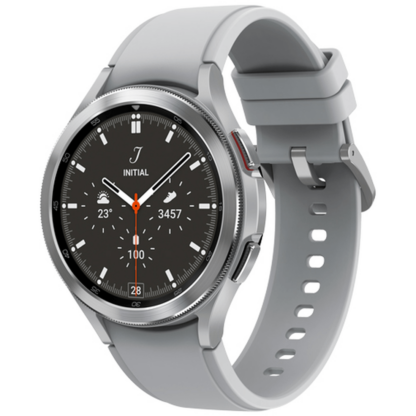 Samsung Galaxy Watch 4 Classic 46mm Silber (Retourware, OVP, geöffnet zum Testen, keine Gebrauchsspuren) - Image 2