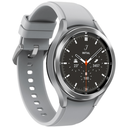 Samsung Galaxy Watch 4 Classic 46mm Silber (Retourware, OVP, geöffnet zum Testen, keine Gebrauchsspuren) - Image 3