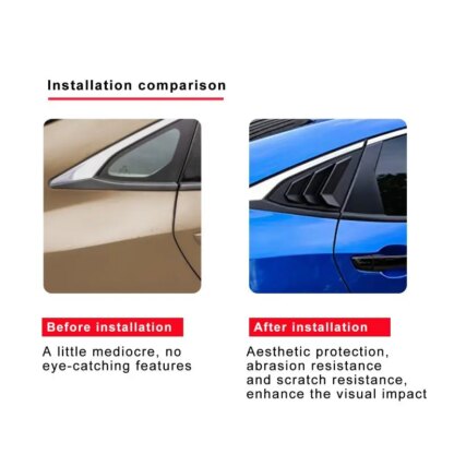 Fenster Lamellen für Honda Civic - Image 6