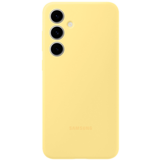 Samsung Silikon Back Cover Gelb Samsung Galaxy S24 FE