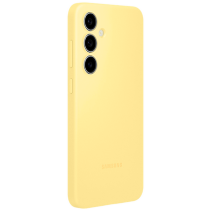 Samsung Silikon Back Cover Gelb Samsung Galaxy S24 FE - Image 3
