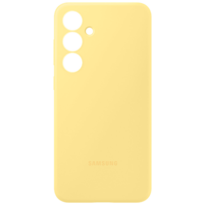 Samsung Silikon Back Cover Gelb Samsung Galaxy S24 FE - Image 4