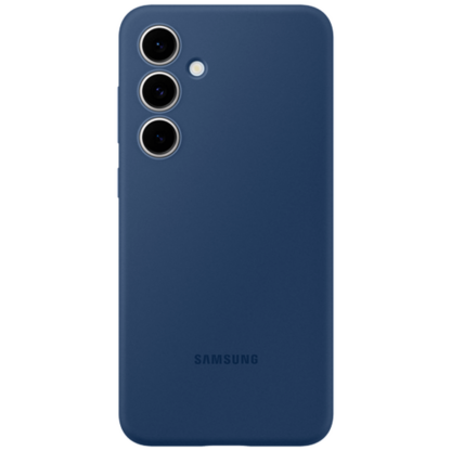 Samsung Silikon Back Cover Blau Samsung Galaxy S24 FE
