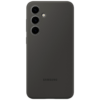 Samsung Silikon Back Cover Schwarz Samsung Galaxy S24 FE