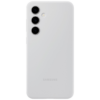 Samsung Silikon Back Cover Grau Samsung Galaxy S24 FE