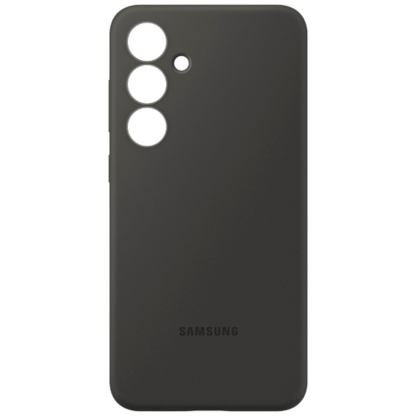 Samsung Silikon Back Cover Schwarz Samsung Galaxy S24 FE - Image 4