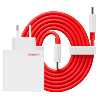 OnePlus SuperVOOC USB-A Schnellladegerät 100W Weiß