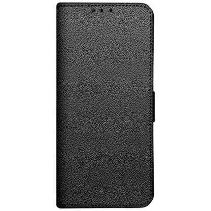 Just in Case Pu-Leder Book Hülle Schwarz Motorola Edge 50 Neo