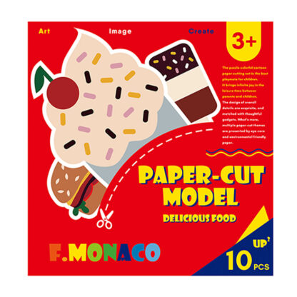 Paper-cut Model  Foods