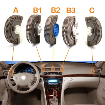 Klimaanlage Ersatz Schalter für Mercedes Benz E-Klasse W211 - Image 3