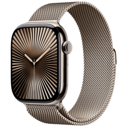 Apple Watch Series 10 4G 46mm Natural Titanium (Beige Milanaiseband M/L) - Image 2