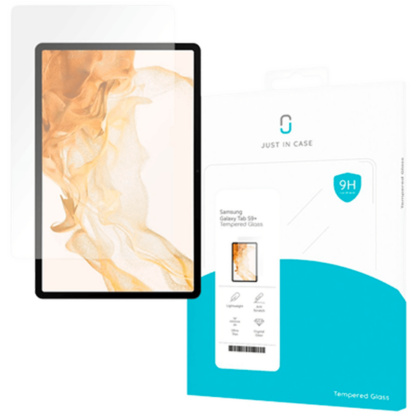 Just in Case Gehärtetes Glas Clear Displayschutzfolie Samsung Galaxy Tab S9+/S9 FE+/S10+ - Image 4