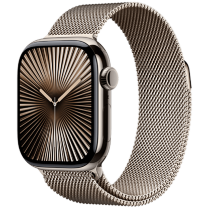 Apple Watch Series 10 4G 42mm Natural Titanium (Beige Milanaiseband) - Image 2