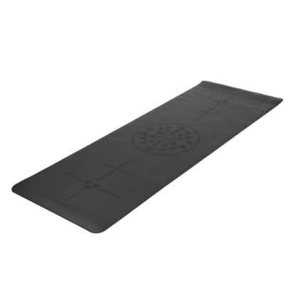 Yogamatte PHOENIX Mat, schwarz mit Alignment-Yantra - Image 2