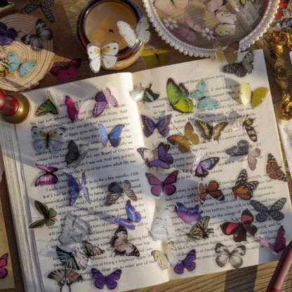 Sticker-Sets mit Schmetterling-Motiven - Image 3