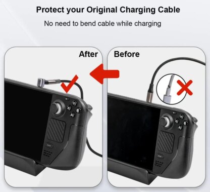 Abgewinkelter USB-C auf USB-C Adapter - Image 6