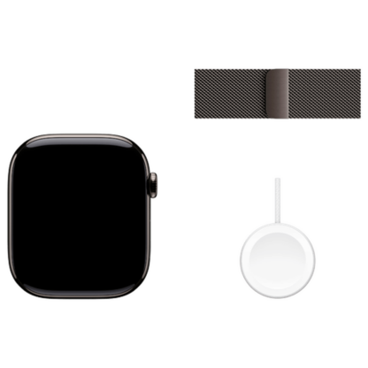 Apple Watch Series 10 4G 46mm Slate Titanium (Graues Milanaiseband S/M) - Image 4