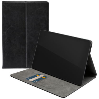 Mobilize Premium Folio Pu-Leder Book Hülle Schwarz Samsung Galaxy Tab S9+/S9 FE+/S10+