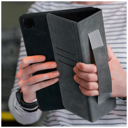 Mobilize Premium Folio Pu-Leder Book Hülle Schwarz Samsung Galaxy Tab S9+/S9 FE+/S10+ - Image 4