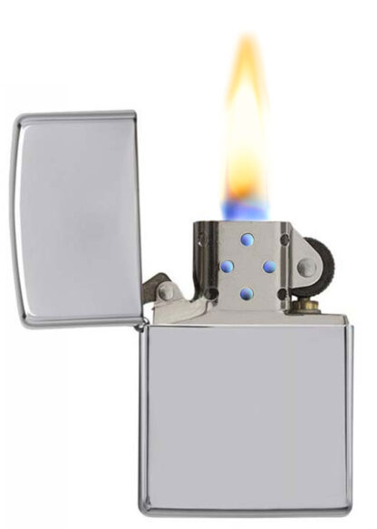 Zippo FEUERZEUG Benzinfeuerzeug Chrom High Polished - Image 2