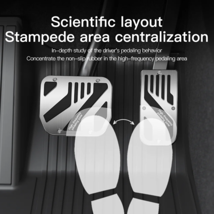 Fusspedal Abdeckung Set für Tesla Model 3/Y - Image 4