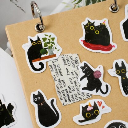 Katzen Sticker Set (46 Stk.) - Image 5