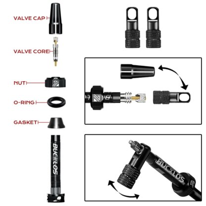 Tubeless Ventil für Presta - Image 5