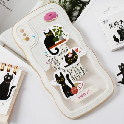 Katzen Sticker Set (46 Stk.) - Image 4