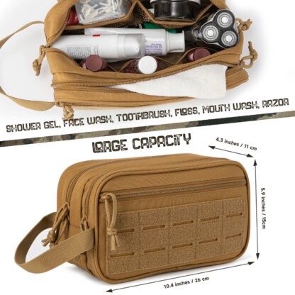 Kulturtasche im Militär-Design - Image 3