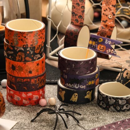 Halloween Washi Tape, 6 Rollen - Image 3