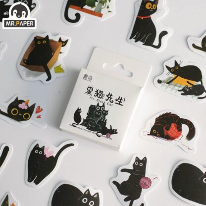 Katzen Sticker Set (46 Stk.)