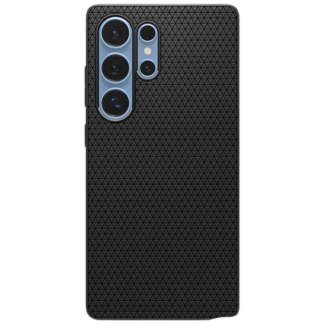 Spigen Liquid Air TPU Back Cover Schwarz Samsung Galaxy S25 Ultra
