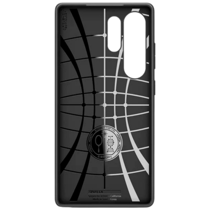 Spigen Liquid Air TPU Back Cover Schwarz Samsung Galaxy S25 Ultra - Image 4
