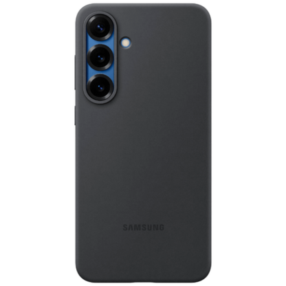 Samsung Silikon Back Cover Schwarz Samsung Galaxy S25+