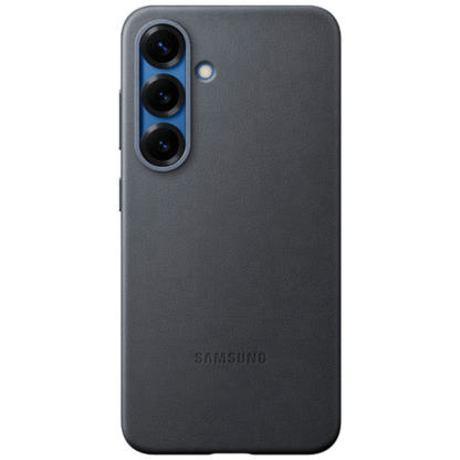 Samsung Kindsuit Pu-Leder Back Cover Schwarz Samsung Galaxy S25