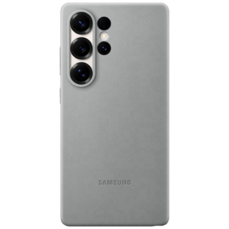 Samsung Kindsuit Pu-Leder Back Cover Grau Samsung Galaxy S25 Ultra