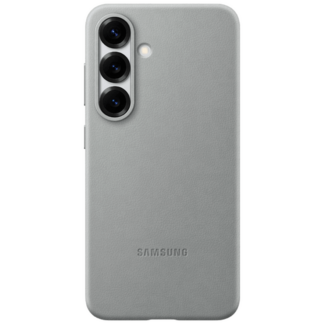 Samsung Kindsuit Pu-Leder Back Cover Grau Samsung Galaxy S25