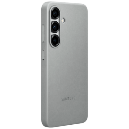 Samsung Kindsuit Pu-Leder Back Cover Grau Samsung Galaxy S25 - Image 3