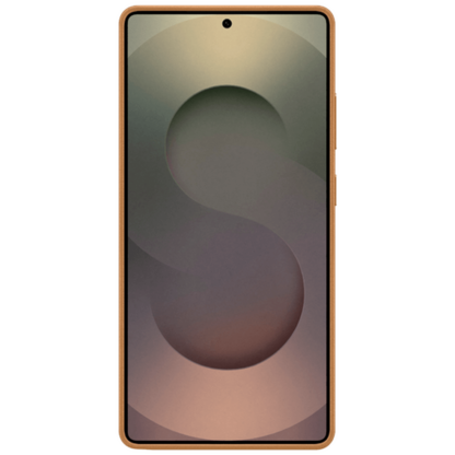 Samsung Kindsuit Pu-Leder Back Cover Gold Samsung Galaxy S25 Ultra - Image 2