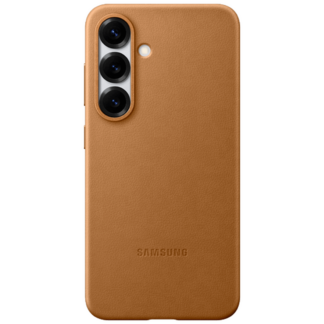 Samsung Kindsuit Pu-Leder Back Cover Gold Samsung Galaxy S25