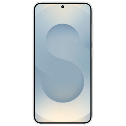 Samsung Standing Grip Silikon Back Cover Weiß Samsung Galaxy S25 - Image 2