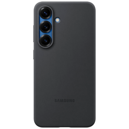Samsung Silikon Back Cover Schwarz Samsung Galaxy S25