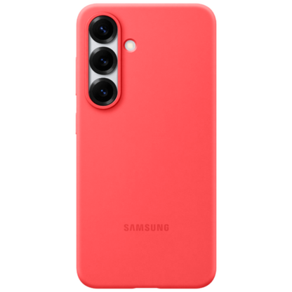 Samsung Silikon Back Cover Rot Samsung Galaxy S25