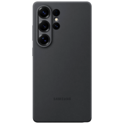 Samsung Silikon Back Cover Schwarz Samsung Galaxy S25 Ultra